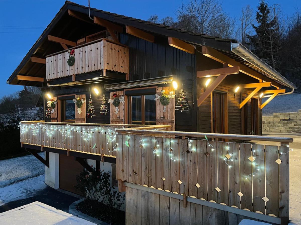 Montperreux Chalet-Michel Avec Spa מראה חיצוני תמונה